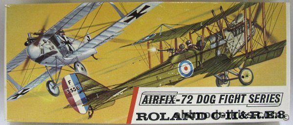 Airfix 1/72 Roland C-11 and RE-8 Dog Fight Doubles Series, D262F plastic model kit